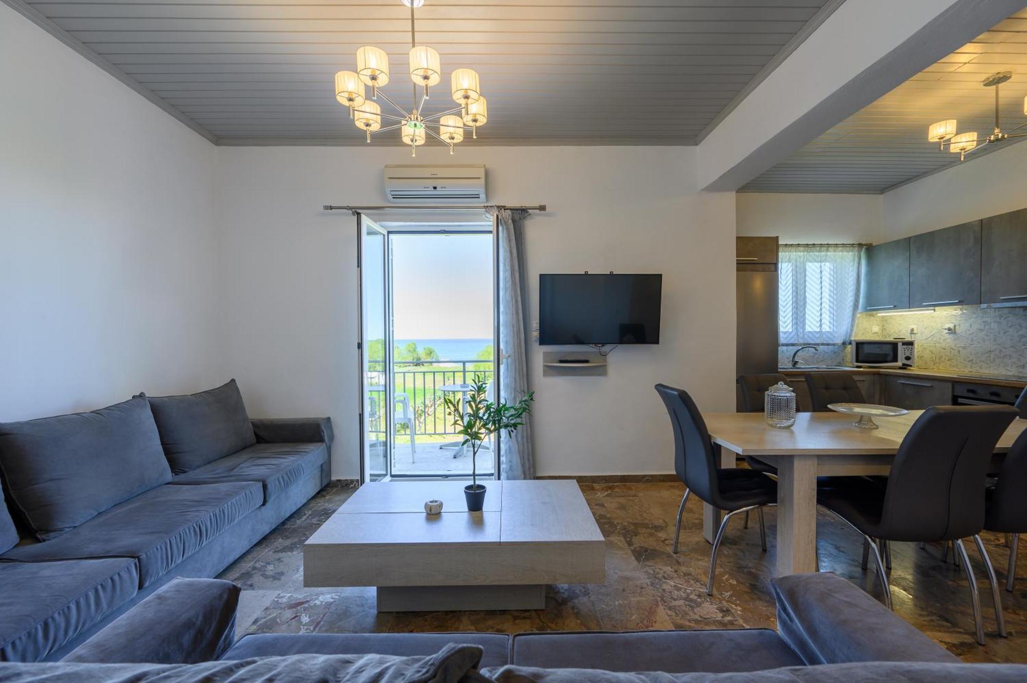 Beachfront First-Floor Suite Georgioupoli Exterior foto